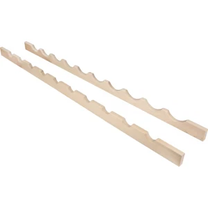 Hardware Resources BR48 Weinflaschenregal - 48" Ahornholz, fasst 10 Flaschen - Bild 1 von 8