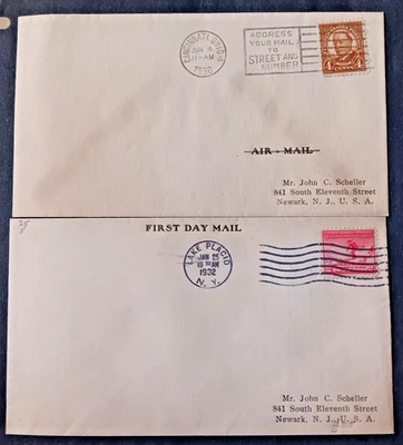 2 Scott F.D.C.  Scott # 685 ˌ                 Stock#945 - Image 1 of 2