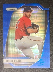 2025 Panini Prizm Carter Holton Blue Pulsar Prizm Serial Parallel #70/75 - Picture 1 of 2