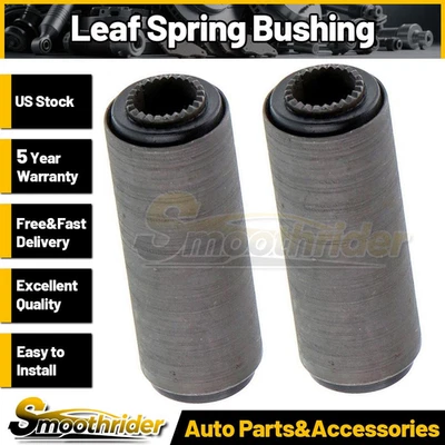 Buje de resorte de hoja trasera Mevotech Supreme 2 piezas para Dodge D250 1981-1992 1993 Foto 1 de 2