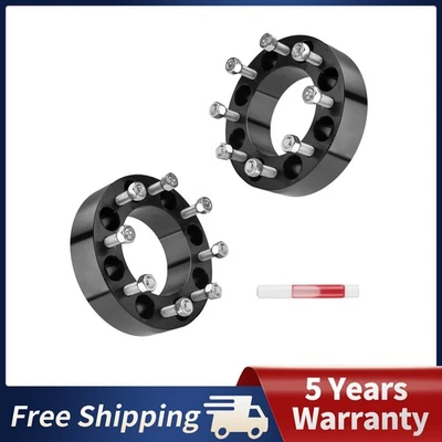2" Wheel Spacer 8x170mm 125mm M14x1.5 For Ford F-350 Super Duty 2020-2024 2PC - Image 1 of 4