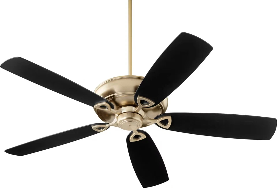 Quorum Alto 62" Indoor Ceiling Fan in Aged Brass - Image 1 of 1