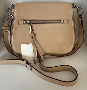 Bolso de Mano Marc Jacobs Recruit Damas Rosa Mediano Cuero Sillín - Imagen 1 de 6