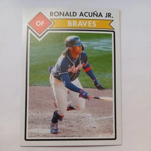 Juego Ronald Acuna Jr 2021 Topps 582 Montgomery #1 Atlanta Braves - Imagen 1 de 2