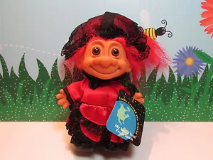 AROUND THE WORLD SPAGNA - Bambola Troll Russ 5" - NUOVA IN BUSTINA ORIGINALE - Foto 1 di 5