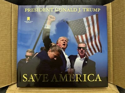 Donald Trump Signed Save America *sold out* - Image 1 of 2