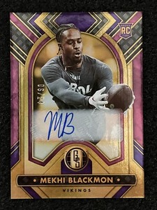 2023 Panini Gold Standard Mekhi Blackmon # 06/24 Rose Gold Rookie Auto