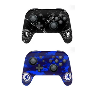 CHELSEA FOOTBALL CLUB MIESZANE LOGO WINYLOWA SKÓRA DO KONTROLERA NINTENDO SWITCH PRO - Zdjęcie 1 z 7