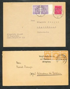 Duitsland en gebieden, 10 diverse poststukken - Picture 1 of 10