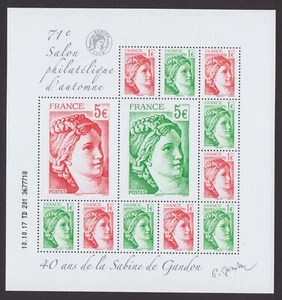 BRIEFMARKEN FRANKREICH NEU ** 2017 SALON D HERBST F 5179 - Bild 1 von 1