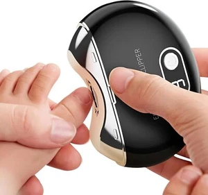 Automatic Electric Nail Clipper,with LCD Digital Display, Safety Baby Black - Picture 1 of 6