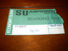 Rare Soviet Air Biglietto Incontri Da 1982, Russia, Urss