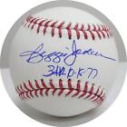 Reggie Jackson Autographed Oml Manfred Baseball W/ Insc Jsa Wp399825