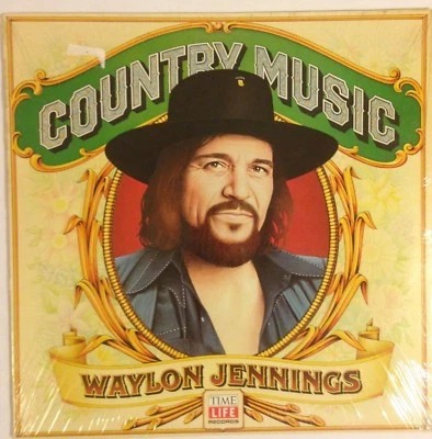 Waylon Jennings / Country Music vinyl LP Sealed, Mint 1981 Country - Image 1 of 4
