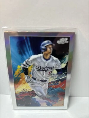 2024 Topps COSMIC Chrome Shohei Ohtani - Stars In The Night Refractor- Read - Image 1 of 2