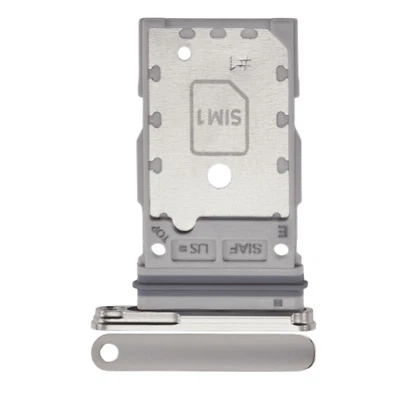 Bandeja Doble Tarjeta SIM Compatible para Samsung Galaxy S23 5G / S23 Plus 5G (Crema) Foto 1 de 4