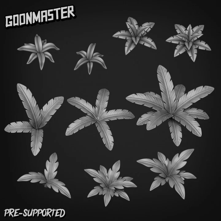 Ferns Pack 2 - Basing Kit/ Basing Bits/ Tufts/ Model Scenery/ Goon Master