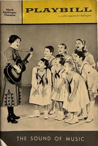 The Sound of Music - Broadway Playbill - Nov 1962 - Nancy Dussault, Donald Scott - Bild 1 von 3