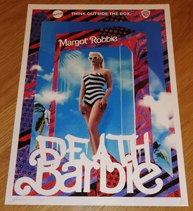 DEATH NYC Signed Ltd Edition Print * Barbie * & NYC COA 45cm x 32cm - Picture 1 of 4