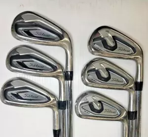 Titleist T300 Iron 6 Clubs Set 5I - 9I,PW MODUS 3 TOUR 125 Flex S Used RH Men - Picture 1 of 6