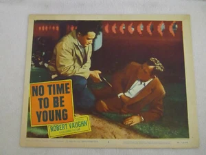 NO TIME TO BE YOUNG Orig. Tarjeta de vestíbulo para delincuentes juveniles #8 - 1957 buen estado - Imagen 1 de 10