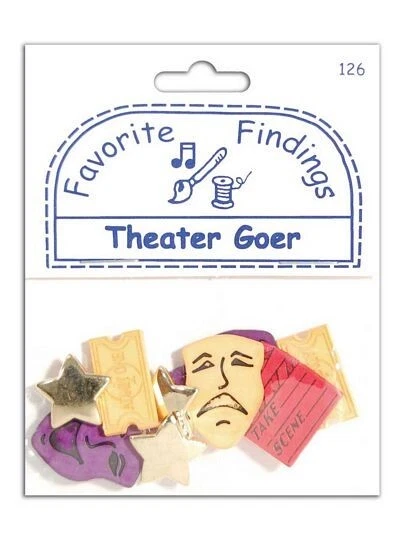 Blumenthal Favorite Findings Novelty Vocation/Theme Buttons - You Choose - Image 1 of 1