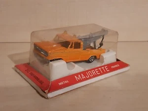 JOUET ANCIEN MAJORETTE DODGE DEPANNEUSE N°212 ORANGE MAT + BOITE - Imagen 1 de 4