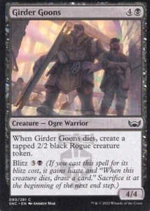 GIRDER GOONS 080/281 STREETS OF NEW CAPENNA MTG MAGIC NM (yourdeckbuilder) - Picture 1 of 1