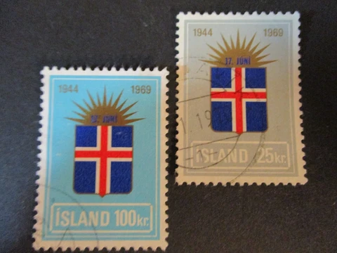Iceland #408-09 Used - WDWPhilatelic (7-23) Cover