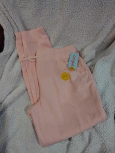 Cat & Jack XXL 18 Fleece Jogger Light Peach Sweatpants w/ Drawstring - Picture 1 of 4