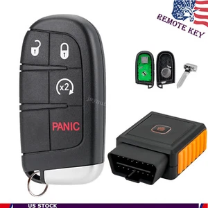 Llavero remoto inteligente para Dodge Journey 4B 2011-2017 M3N-40821302 con programador - Imagen 1 de 9