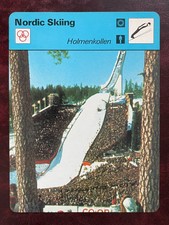1977-80 Sportscaster UK Set HOLMENKOLLEN #09-03 NORDIC SKIING NM/MINT *HI GRADE