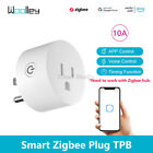 Power Socket Zigbee Smart Plug Switch Work With Ewelink Amazon Alexa Google Home