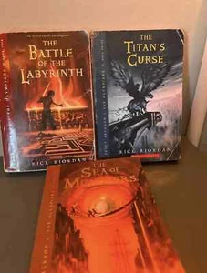 Lot 2-4 Percy Jackson and the Olympians Series Books Rick Riordan Original Cover - Picture 1 of 1