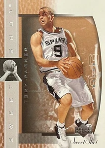 2003-04 Upper Deck Sweet Shot Tony Parker San Antonio Spurs  - Imagen 1 de 2