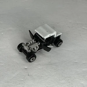 Vintage Micro Macchine Deluxe Nero Ford T Secchio Roadster Hotrod Galoob - Foto 1 di 3