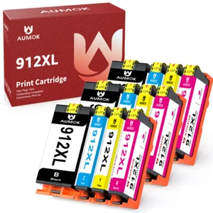 Patronen für HP 912XL Office Jet Pro 8012 8012e 8014 8022 8022e 8024 8024e 8025. - Bild 1 von 8