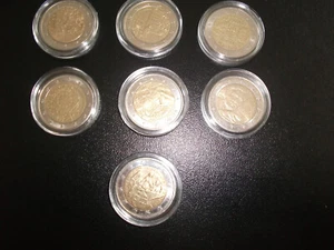 7 X 2 Euro-Sondermünzen Deutschland - Bild 1 von 2