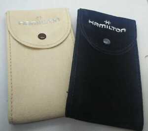 Bag For Watches Hamilton Velvet With Flap Inner 7X13.0 3/16in With Button