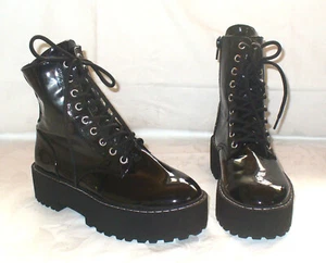 H&M * Damen Stiefeletten / Boots * Gr. 38 * schwarz - Bild 1 von 7
