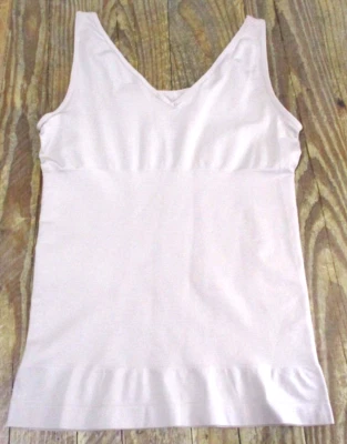 Camisola Yummie Stretch Modeladora Control Medio Nude Talla Grande 1X/2X Para Mujer Usada en Excelente Condición Foto 1 de 3