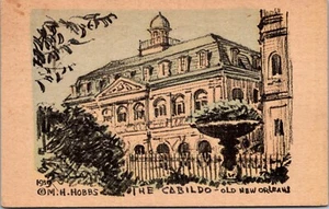 New Orleans, LA The Cabildo M.H. Hobbs Postcard Posted c. 1942 - Picture 1 of 2
