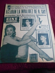 CINE PERIÓDICO EVANGELINA ELIZONDO ramón gay ASESINATO LANA TURNER PIÑA PELLICER - Imagen 1 de 6