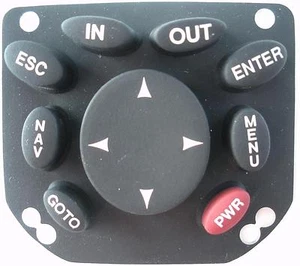 Botones de Teclado de Repuesto GPS de Mano Meridian Dorado de Magallanes - NEGRO - NUEVO - Imagen 1 de 1