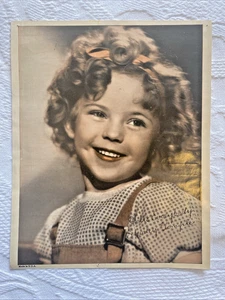Vintage Shirley Temple Photo Headshot - 1930s Hollywood Child Star NOKOMIS IL - Picture 1 of 5