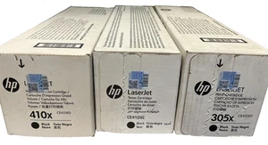 3 szt. - HP 410X 305X Wysokowydajny czarny toner CE410X Pro M375 M451 M452 M475 - nowy - Zdjęcie 1 z 7