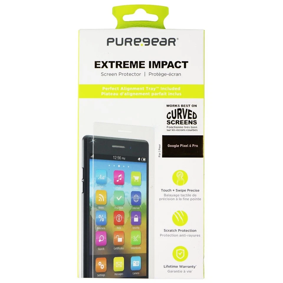 PureGear Extreme Impact Screen Protector for Google Pixel 6 Pro - Clear - Image 1 of 1
