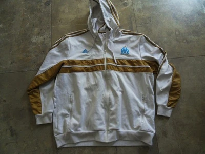VESTE SURVÊTEMENT NO MAILLOT ADIDAS OLYMPIQUE DE MARSEILLE OM 2012/13 VINTAGE - Photo 1/4