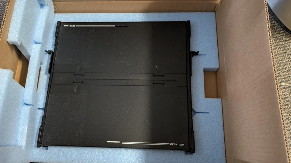 Leviton OPT-X 1000i SDX 1RU Fiber Splice Enclosure w/ Slide Tray 5R1UM-S03 - Image 1 of 2