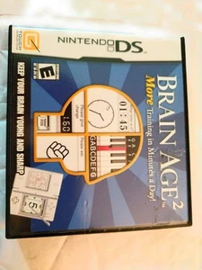 Brain Age 2: More Training in Minutes A Day (Nintendo DS) - Picture 1 of 3